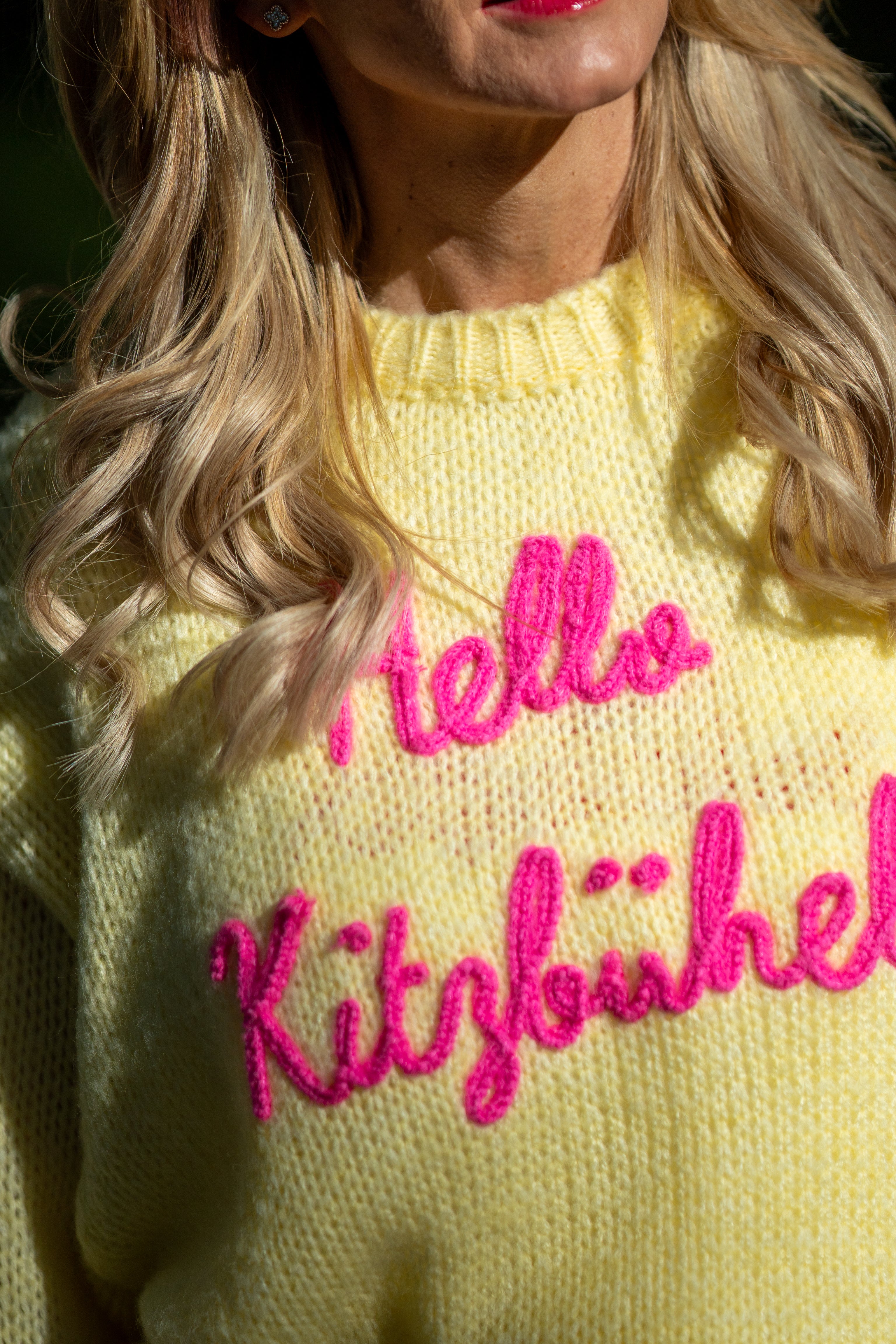 The Weekend — Lemon Sorbet Pink Font