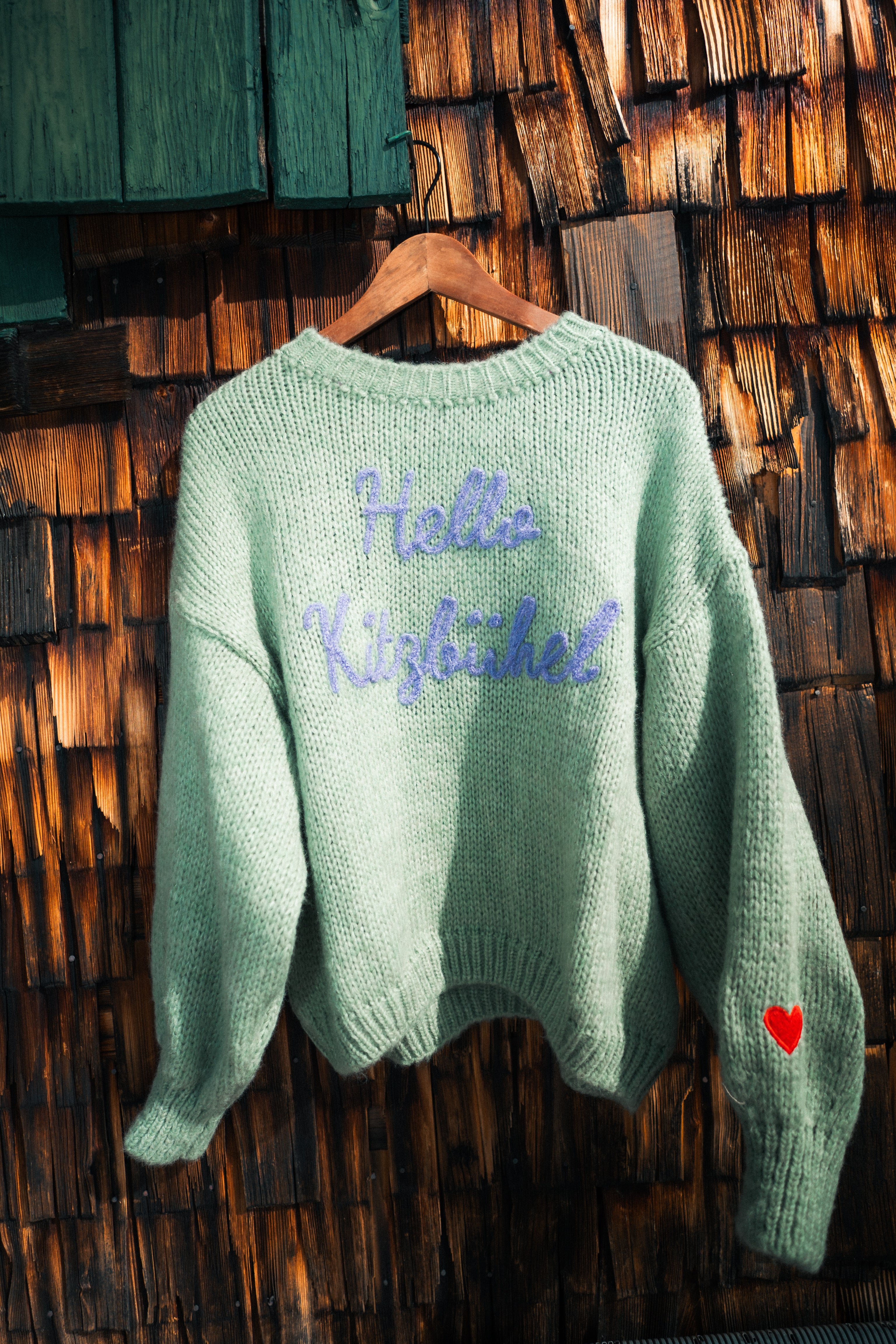 The Weekend — Mint Green Blue Font