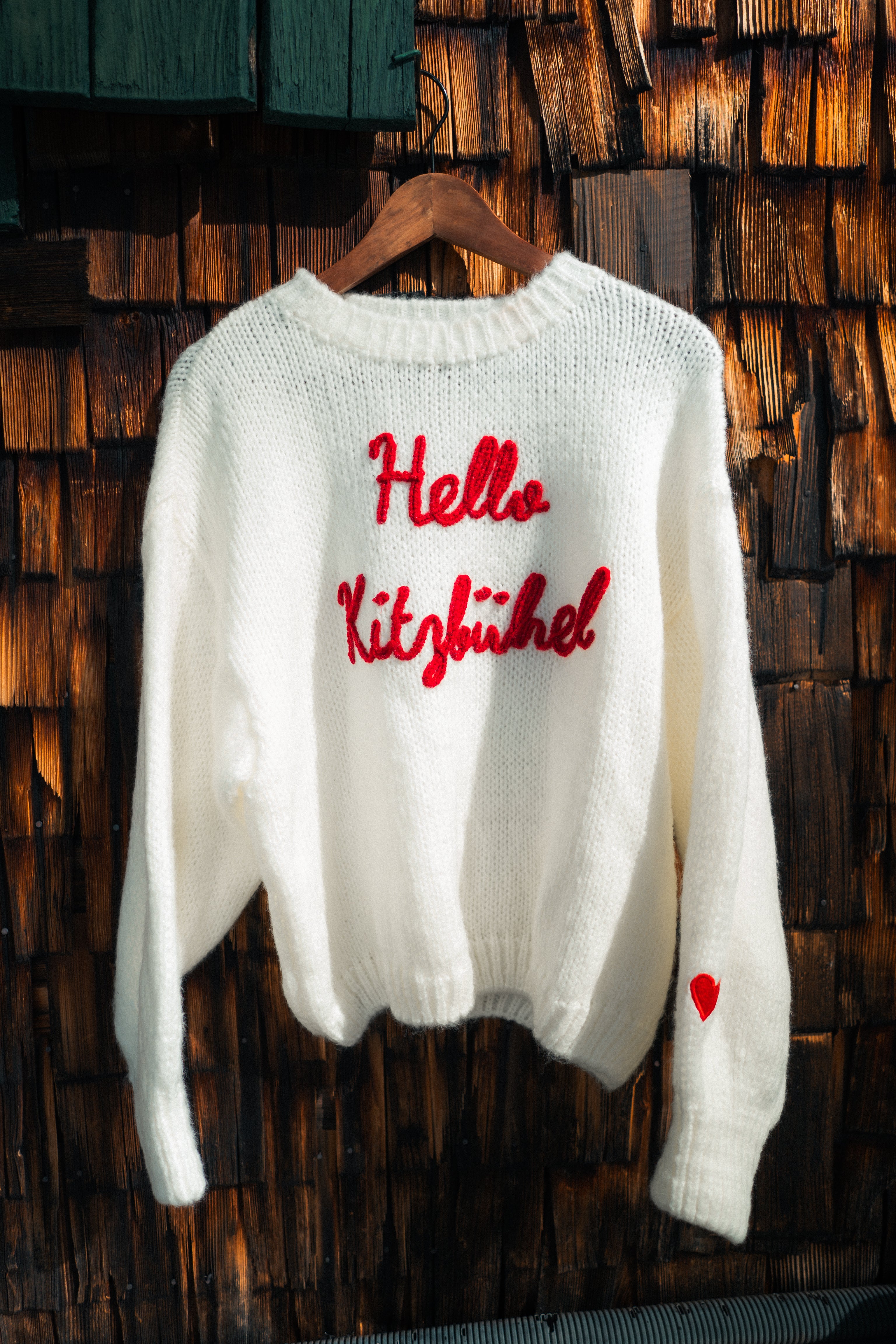 The Streif — White Ember Red Font