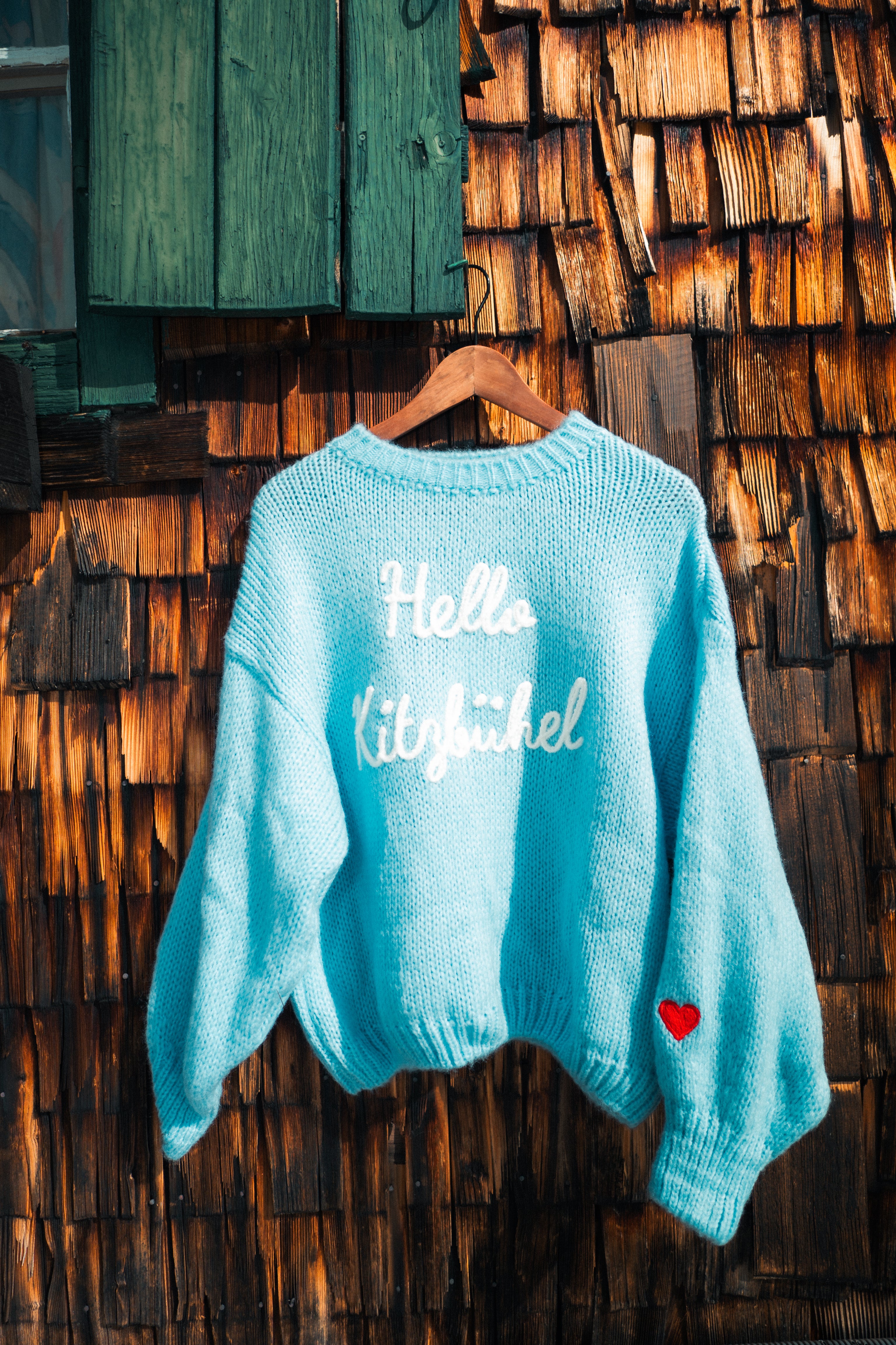 The Cloud — Blue Frost White Font